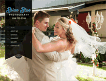 Tablet Screenshot of brianbluephotography.com